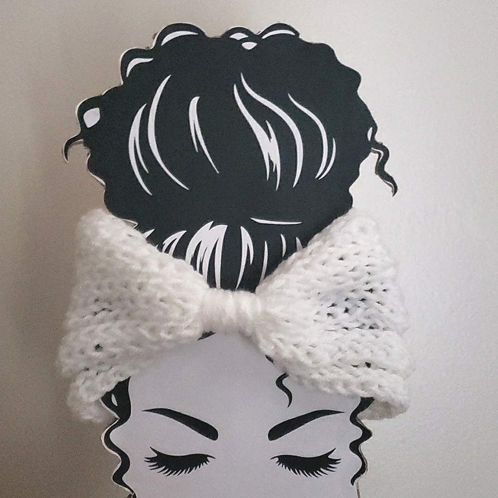 Handmade Knit Turban Headband